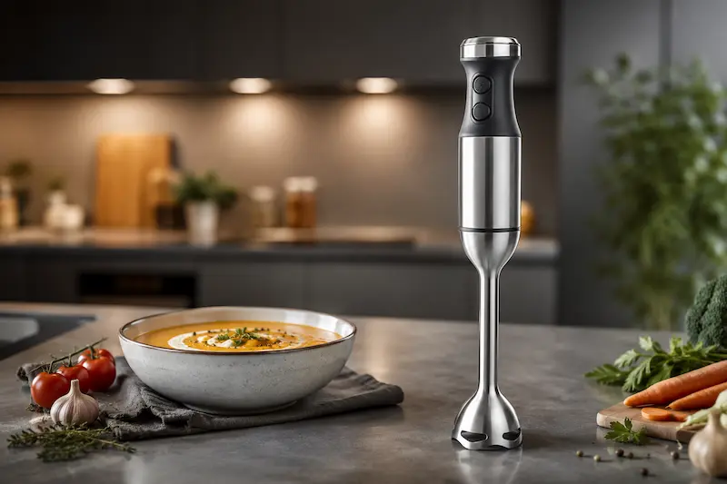 گوشتکوب برقی (Immersion Blender)؛ کوچک، سریع و دمدستی